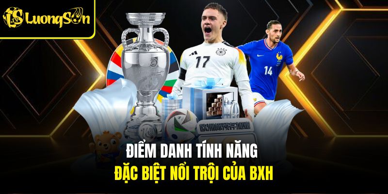 Điểm danh tính năng đặc biệt nổi trội của BXH